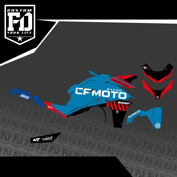 Kit Déco CF MOTO 800MT RACING