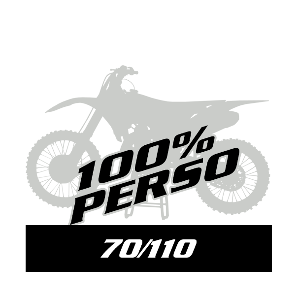 Kit déco Moto Cross 100% perso 70/110
