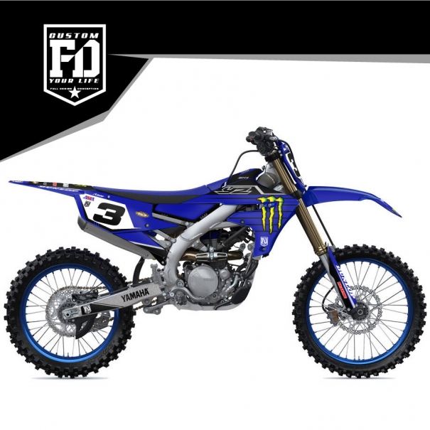 Kit Déco Yamaha 250 ANAHEIM BLUE