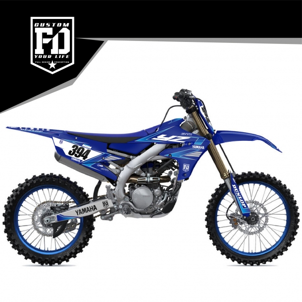 Kit Déco Yamaha 450 RACE BLUE