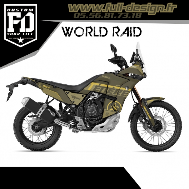 Kit Déco Yamaha World Raid Ténéré Dakar